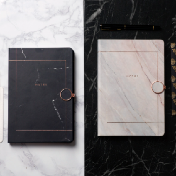 Marble PU Notebook