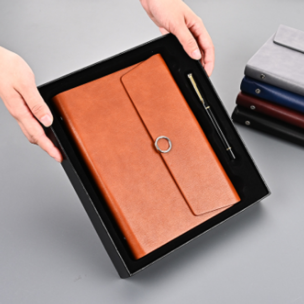 Executive PU Notebook Gift Box