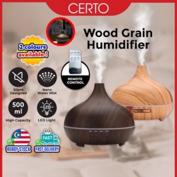 500ML LED Light PP material USB Aroma Diffuser