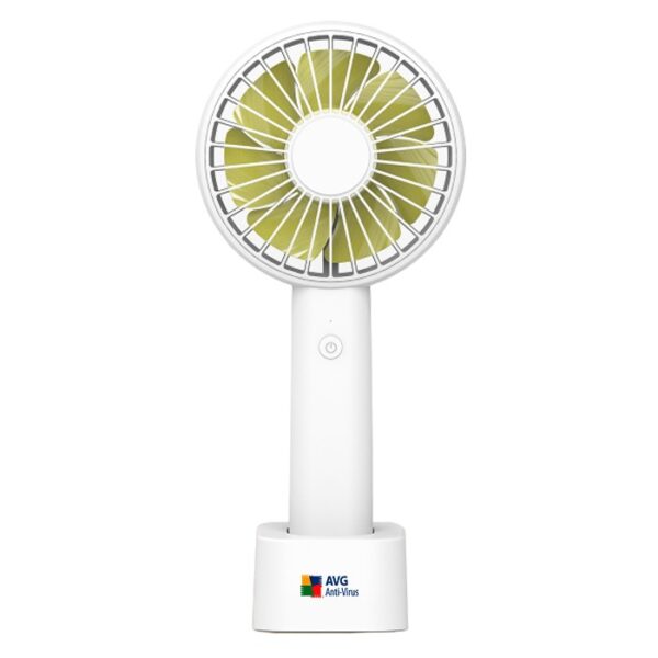 7 Blade Handheld Mini Fan with Built-In Battery