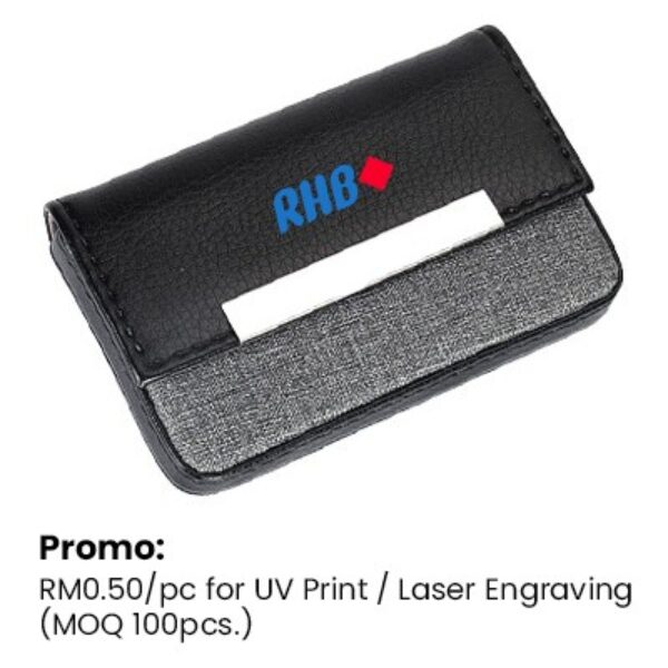 DUO Tone Magnetic Name Card Holder