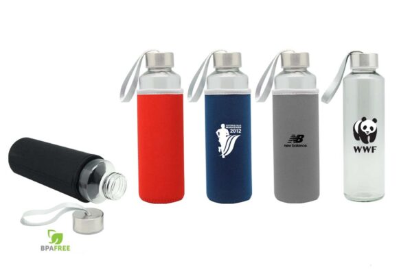 LIKEME - Glass Bottle w/ Neoprene Pouch - Image 2