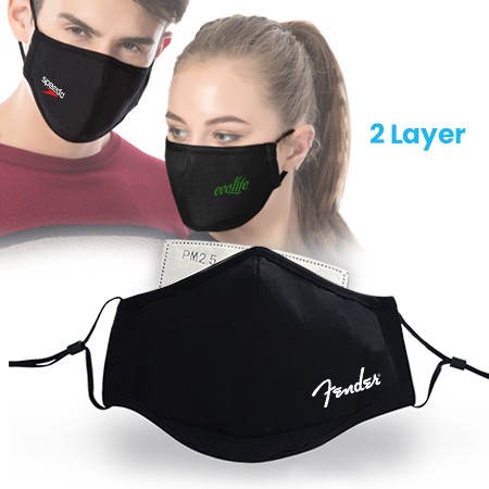 SHIELD 2 Layer Cotton Face Mask
