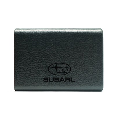 STYLE Magnetic Leather Name Card Holder