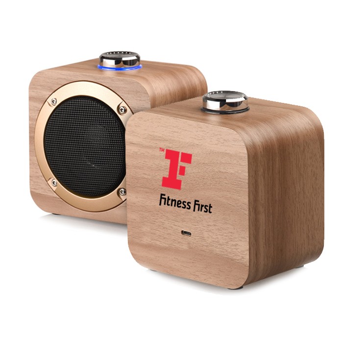 XDesign Wooden Bluetooth Speaker with Built-in Battery