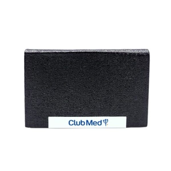 Magnetic Faux Leather Name Card Holder
