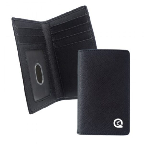 RFID Safe G.Leather Travel ID & Card Wallet