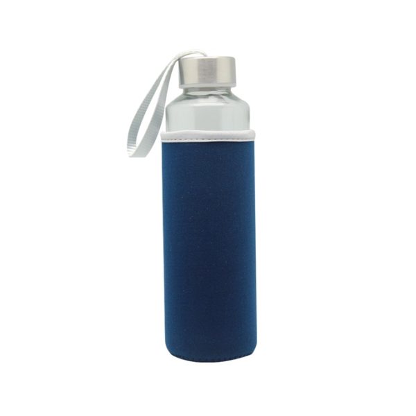 LIKEME - Glass Bottle w/ Neoprene Pouch