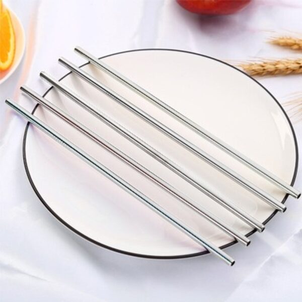 6mm Curve Stainless Steel Straw