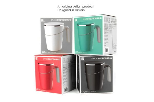 GRACE - Double Wall Suction Mug - Image 5