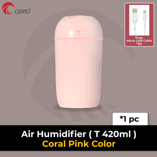 420ML Night Light USB Air Humidifier