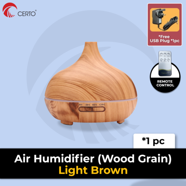 500ML LED Light PP material USB Aroma Diffuser