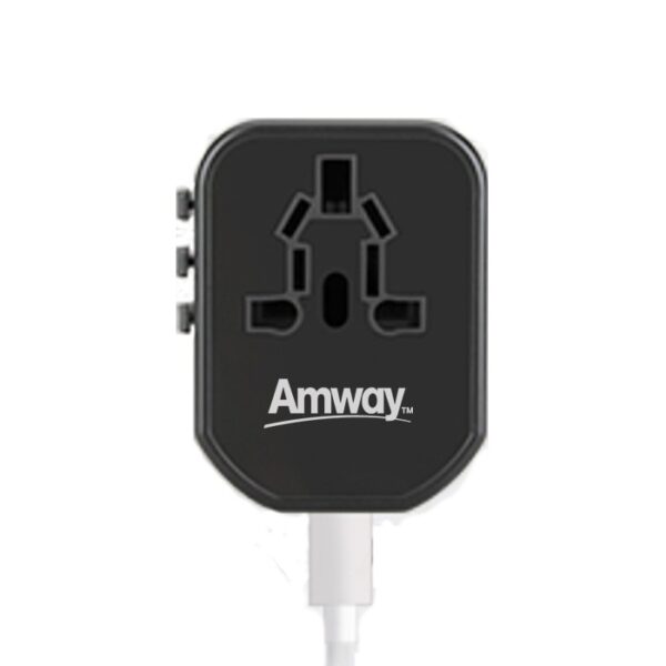 Premium Travel Adapter Four USB Hub With Smart Charge 2.4A - Image 3