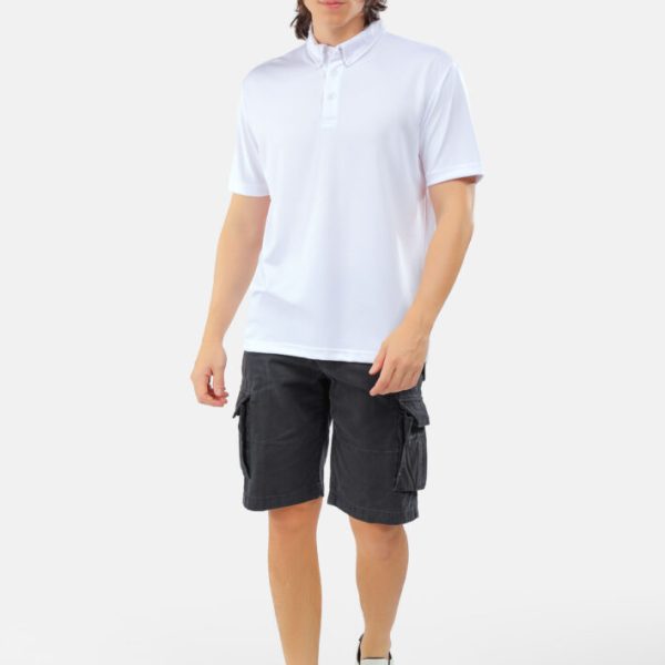 AIR PRO Quick Dry Polo- Microfiber Small Diamond