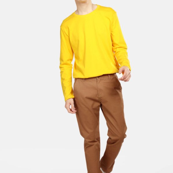 100% Cotton Long Sleeve Round Neck