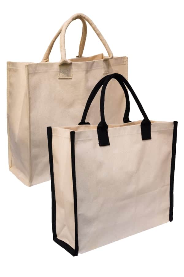 Side-Line Laminated Canvas Bag A3