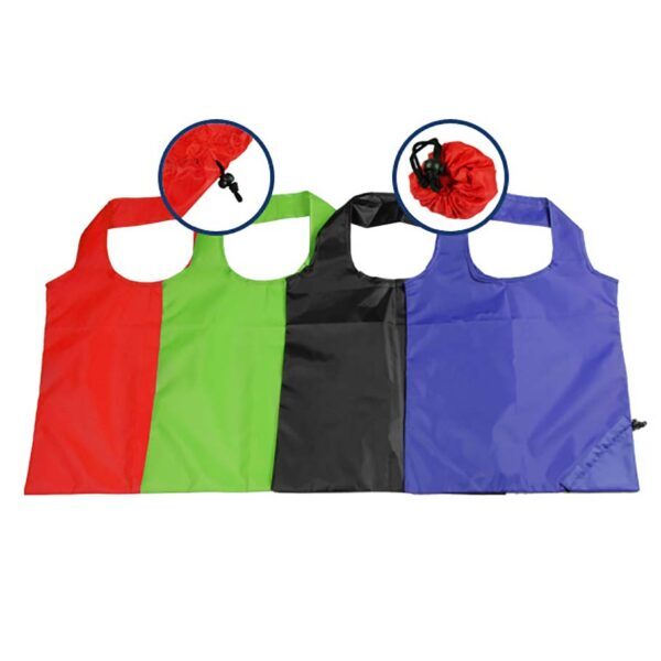 Nylon 190T Foldabe Shopping Bag- Strawberry Style
