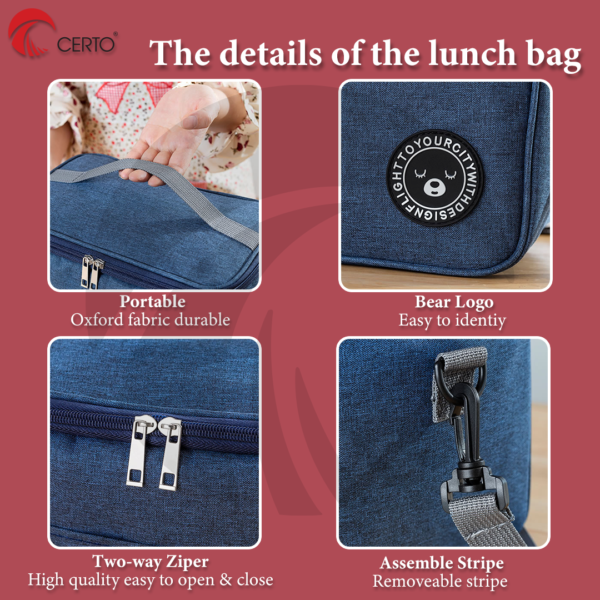 Flight to Your City With Design-Insulated Lunch Bag - Image 5