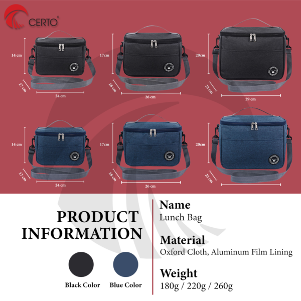 Flight to Your City With Design-Insulated Lunch Bag - Image 7