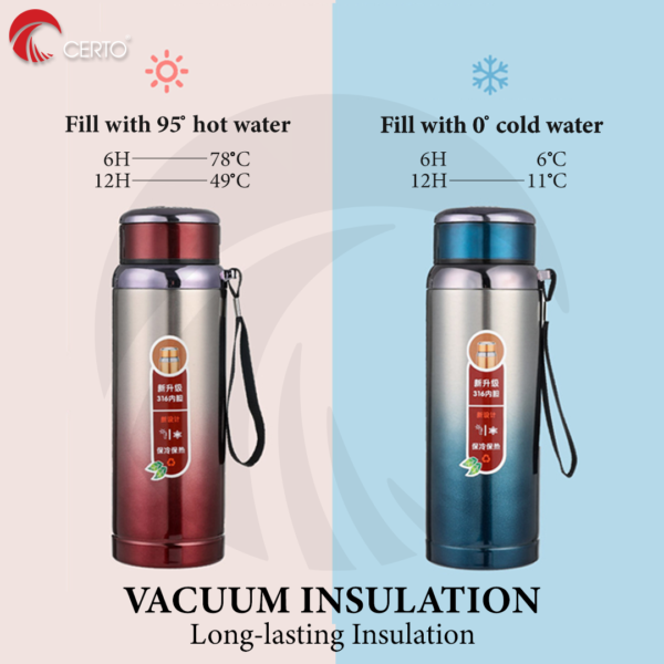 Vacuum Flask 316 - 1000ml - Image 3