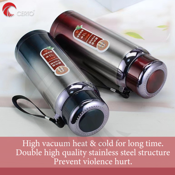 Vacuum Flask 316 - 1000ml - Image 4