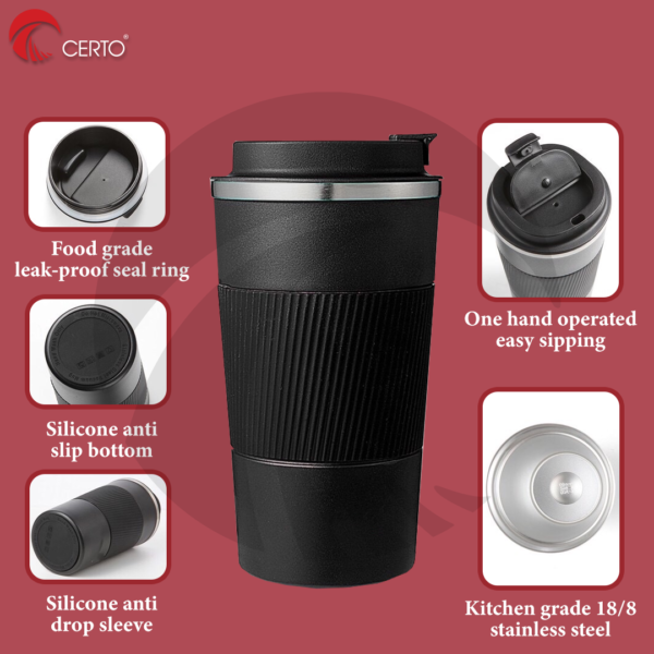 Thermos Cup Vacuum Bottle - 510ml - Image 3