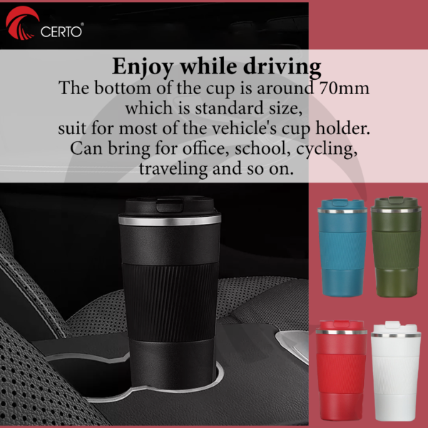 Thermos Cup Vacuum Bottle - 510ml - Image 8