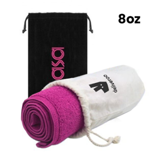 Canvas Drawstring Pouch-M 8oz (26cmx15cm)